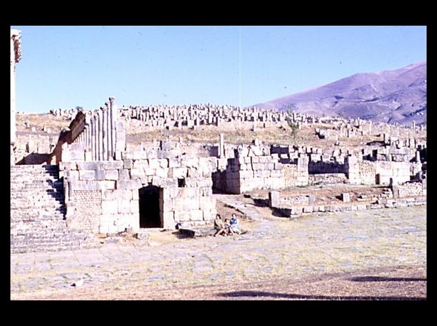 RUINES ROMAINES DJEMILA